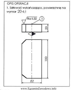 Aby wykonać operację zgodnie z przedstawionym szkicem obróbki do 