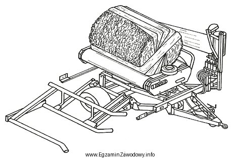 Którą maszynę rolniczą przeznaczoną do zbioru zielonek, przedstawiono na 