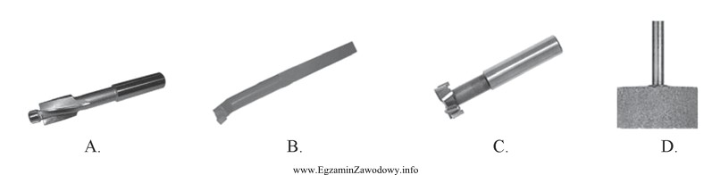 Frez trzpieniowy do rowków teowych przedstawiono na rysunku oznaczonym 