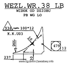 Wykonanie zgodnie z rysunkiem gotowego do montażu zespołu 