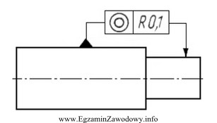 Rysunek przedstawia wałek z określoną