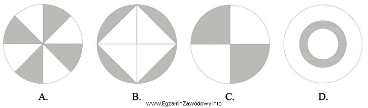 Który z zamieszczonych wzorów kwietników jest przykł