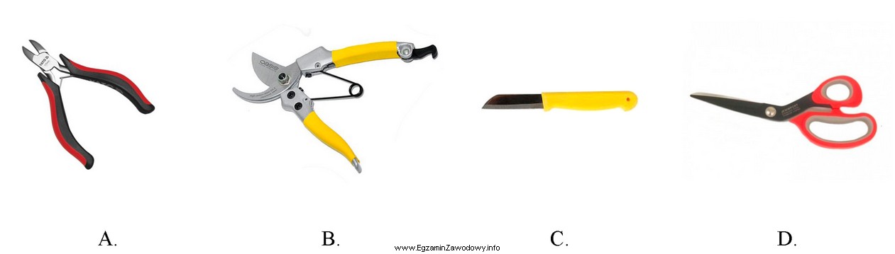 Które narzędzie przeznaczone jest do przycinania zdrewniałych 
