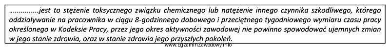 W zamieszczonym w ramce opisie przytoczono definicję pojęcia