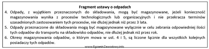 Na podstawie przytoczonego fragmentu ustawy ustal, jak długo jeszcze 