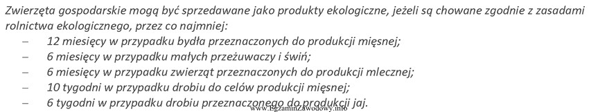 W którym z poniższych terminów spełniony 