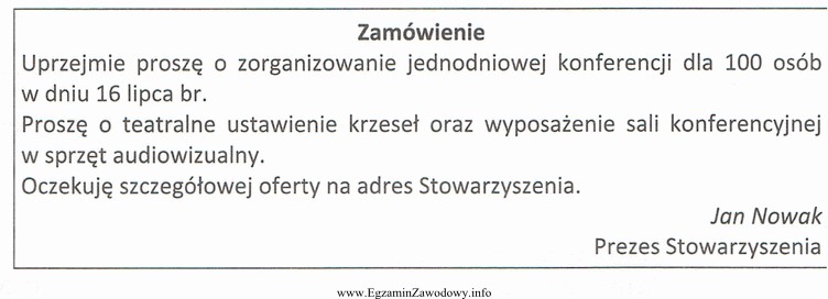 Którą komórkę organizacyjną hotelu należy poinformować o 