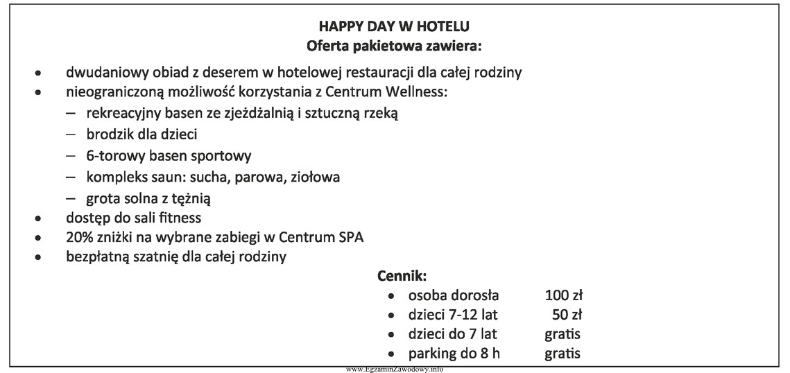 Który z wymienionych rodzajów gości hotelowych jest 