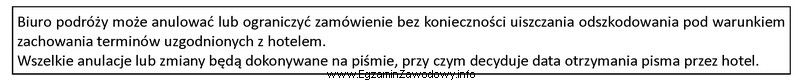 Na podstawie zamieszczonego fragmentu dokumentu wskaż rodzaj umowy, którą 