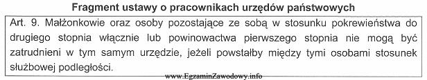 Stosownie do zamieszczonego przepisu, w tym samym urzędzie moż