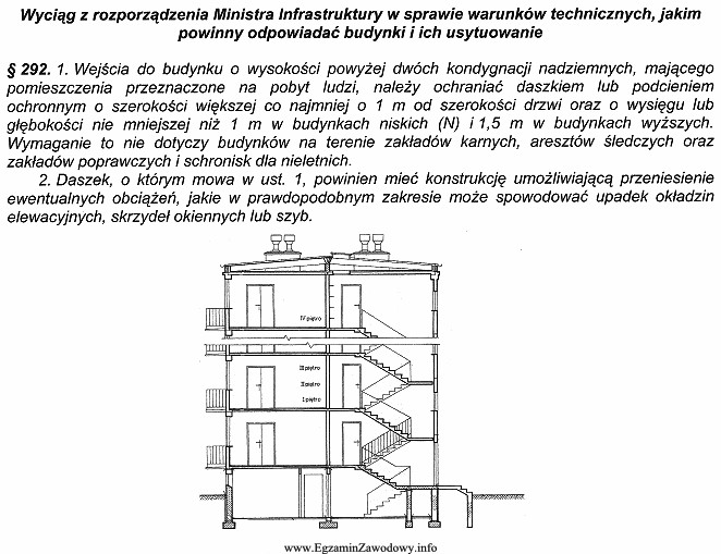 Biurowiec przedstawiony na rysunku, ze względu na bezpieczeństwo 