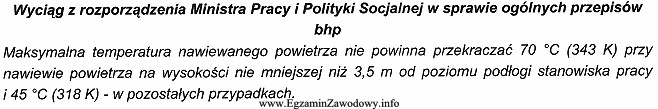 W hali obrabiarek do metalu, na wysokości 3,0 m od 