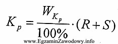 Na podstawie danych z kosztorysu: R = 1 000 zł , S = 500 zł, Wkp = 60%, 