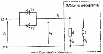 Jeżeli w układzie sterownika, którego schemat zamieszczono 