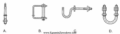 Trzon hakowy przeznaczony do mocowania izolatorów liniowych niskiego napię