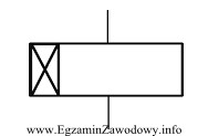 Na rysunku przedstawiono symbol graficzny