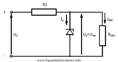 Na rysunku przedstawiono schemat układu