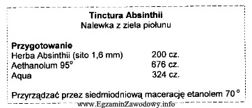 Na podstawie podanej monografii z FP IV oblicz, ile etanolu 70