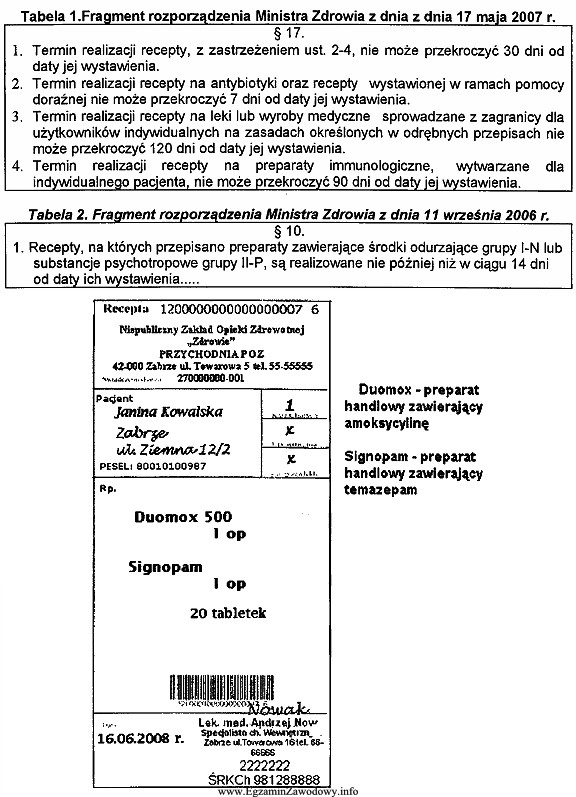 Na podstawie fragmentu rozporządzenia określ, jak należy 