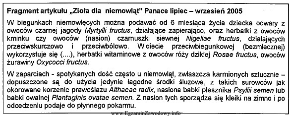 Na podstawie fragmentu artykułu 