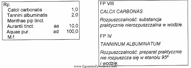 Na podstawie zapisanych w ramce właściwości substancji 