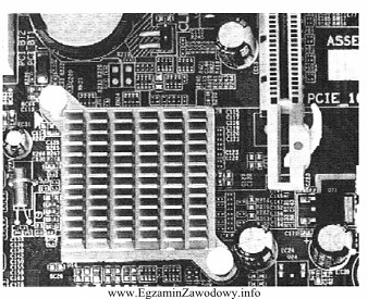 Jaką funkcję pełni pokazany na zdjęciu chipset (Southbridge)?