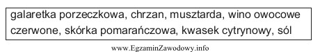 Jaką potrawę można przygotować, wykorzystując wszystkie składniki 