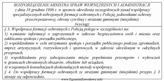 Na podstawie wyciągu z rozporządzenia określ, na 