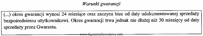 Henryk Zatorski zakupił czajnik elektryczny, w którym po pewnym 