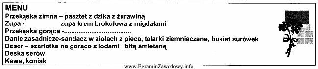 Którą gorącą przekąskę należy zaproponować do 