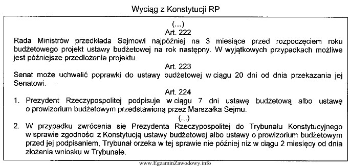 Z zamieszczonych przepisów wynika, że izba wyższa 