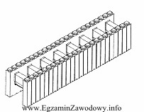 Przedstawiona na rysunku kształtka jest elementem systemu