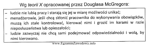 Zgodnie z teorią Douglasa McGregora najefektywniejszym stylem kierowania jest styl