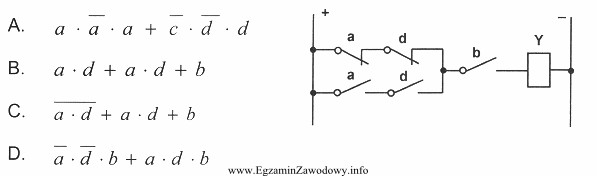 Którą funkcję logiczną realizuje układ przedstawiony na rysunku?