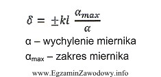 Napięcie o wartości 100 V zostało zmierzone miernikiem 