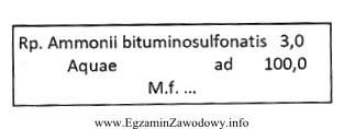 Którą postać leku otrzymano po zmieszaniu składników 