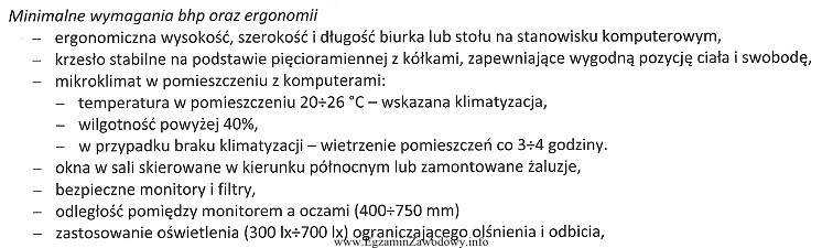 Na podstawie rozporządzenie MPiPS z dnia 1.12.1998 r. dotyczącego 