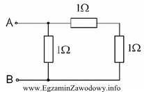 Rezystancja zastępcza obwodu widziana od strony zacisków A 