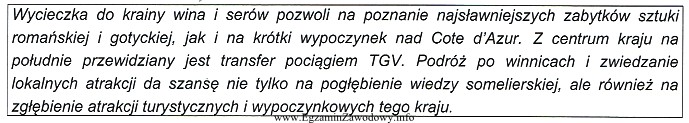 Do którego kraju odbędzie się wycieczka, której 