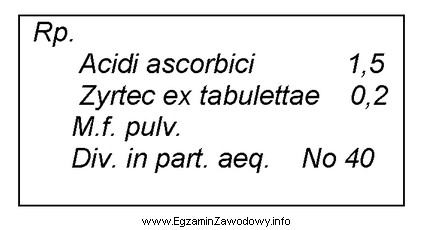 Ile tabletek leku Zyrtec 10 mg należy użyć do 