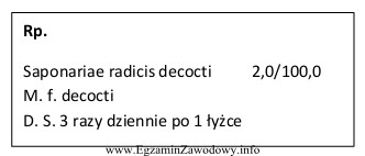 Podaj ilości wody niezbędną do sporządzenia 200,0g 