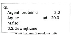 Sporządzając lek według danej recepty należy