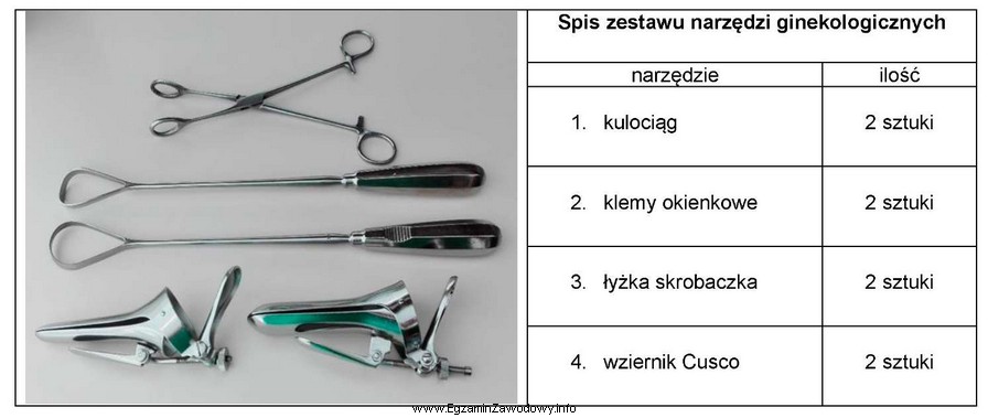 Których narzędzi brakuje w zestawie na przedstawionej ilustracji, 