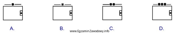 Który symbol stosuje się na szkicu sytuacyjnym do oznaczenia 